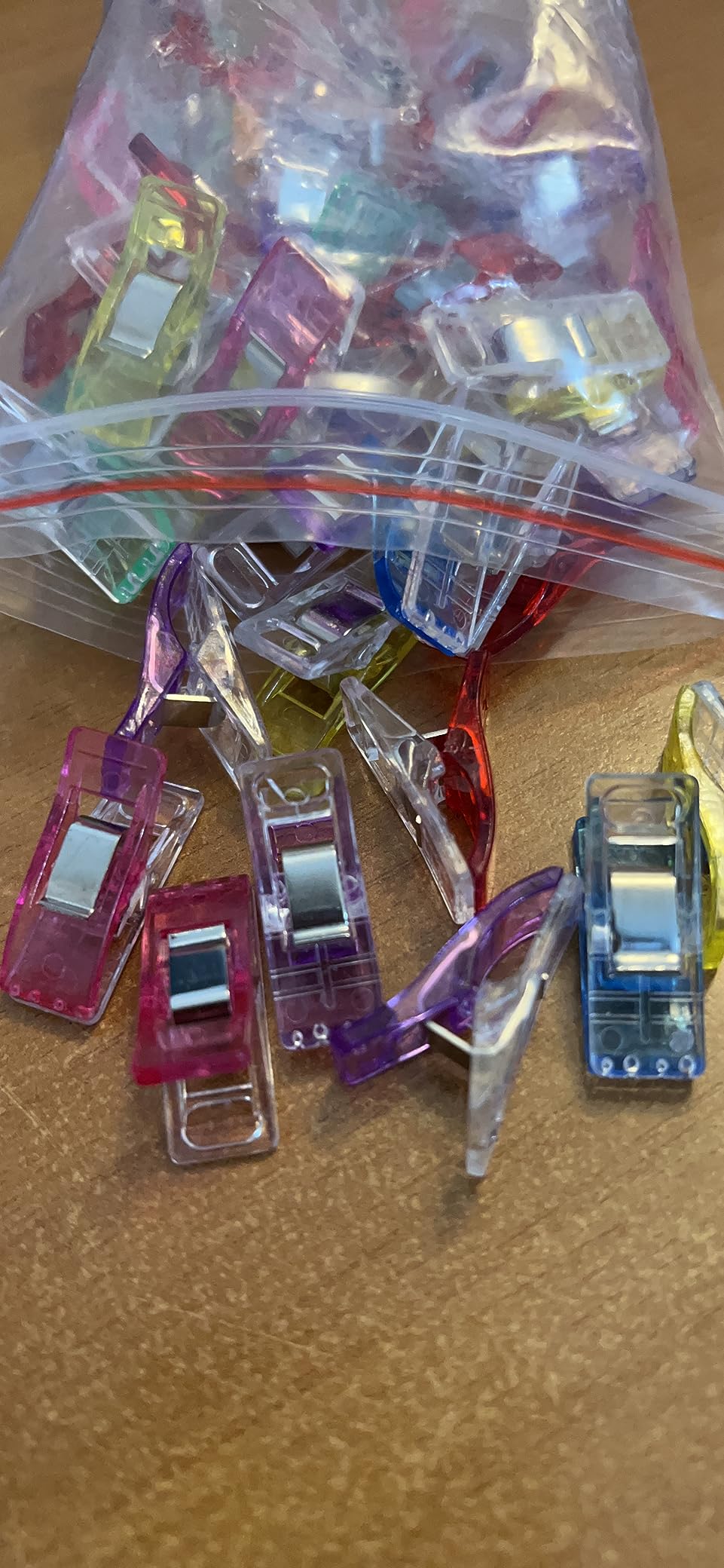 50 Pcs Sichumaria Sewing Clips MultiColor for Sewing Craft Clamps