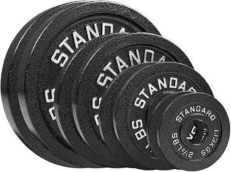 Steel Weight Plates 85LB Set - Olympic 2 inch Center