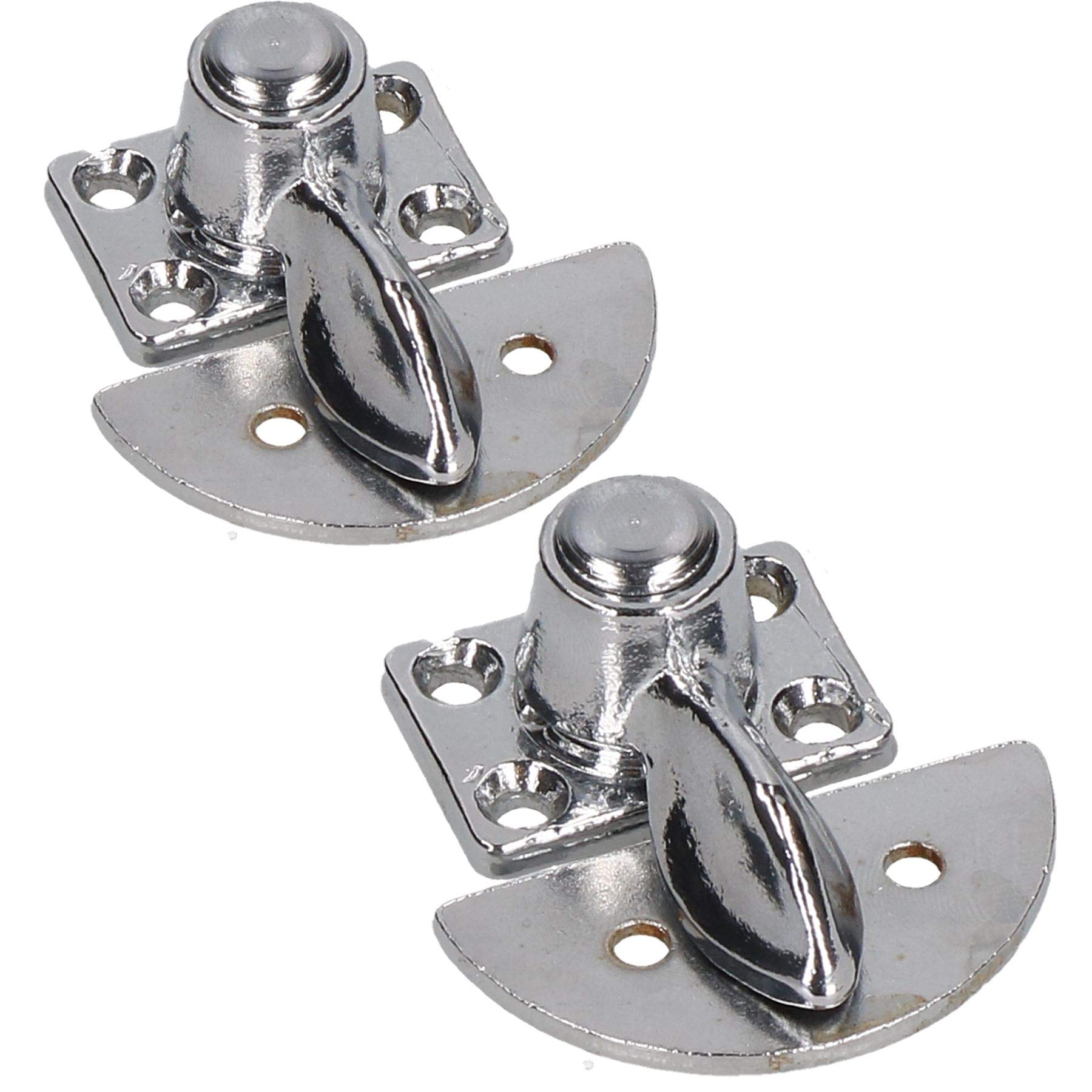 AB Tools Gravelly Fastener Swivel Toggle Catch Lock Trailer Number Plate Clips 2 Pack