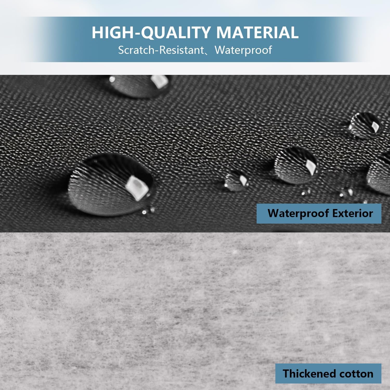 SUV Waterproof Car Covers for Automobiles All Weather Season UV Protection Snowproof Outdoor Full Cover Universal Fit SUV — view 8