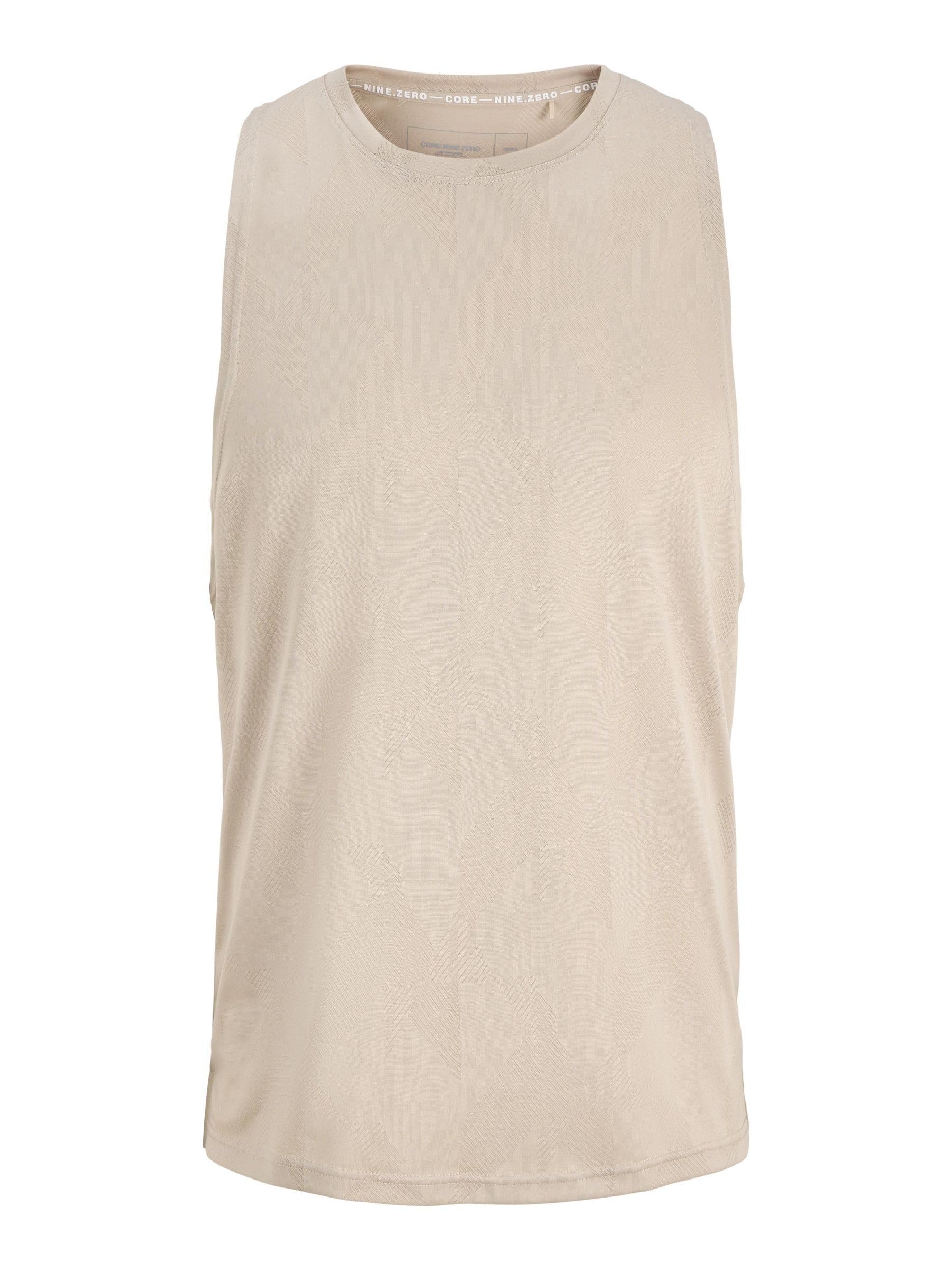 JACK & JONES Męski tank top sportowy CNZ, Czysty kaszmir., XL