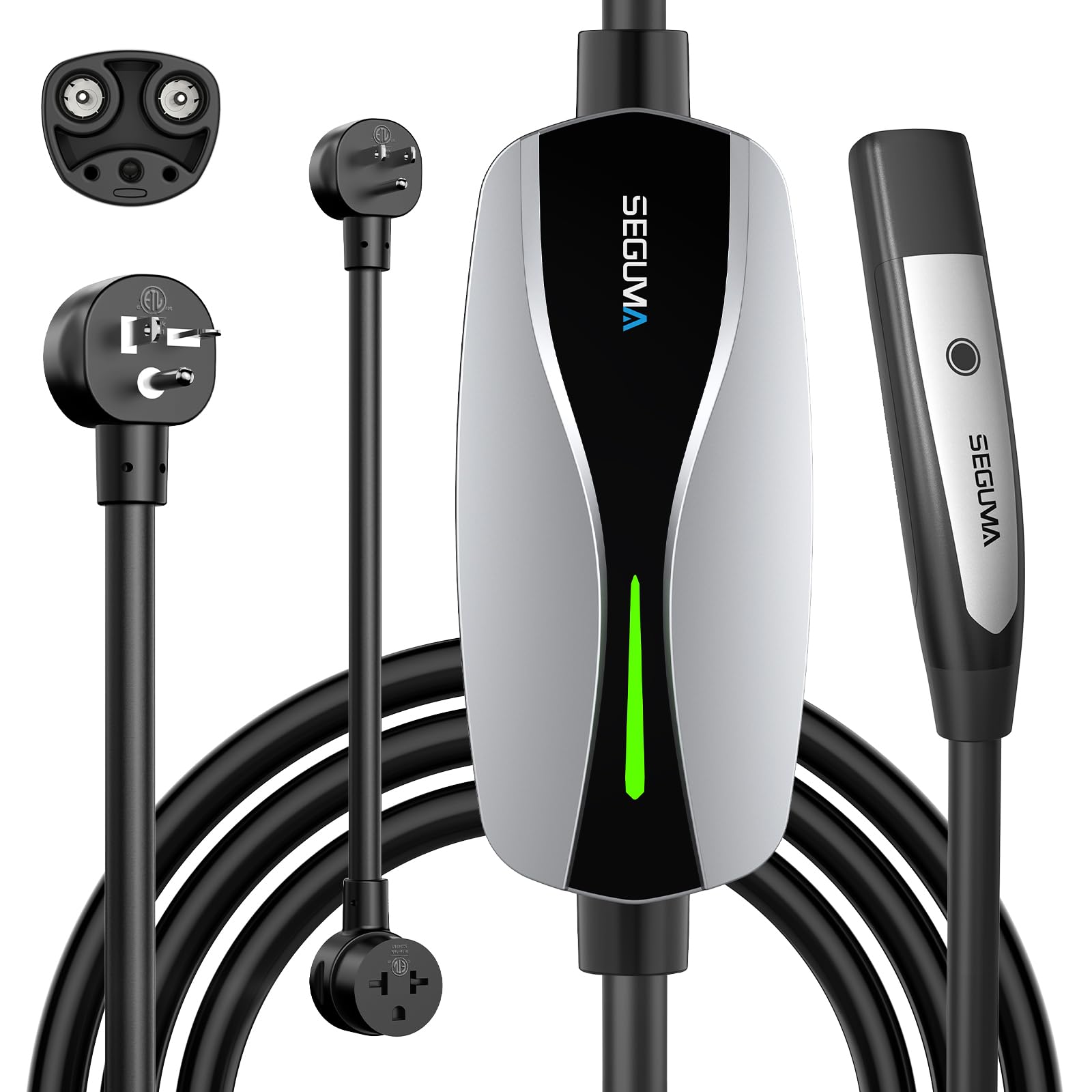 Amazon.com: ETL Certified Level 1/2 EV Charger for Tesla, 12A/16A