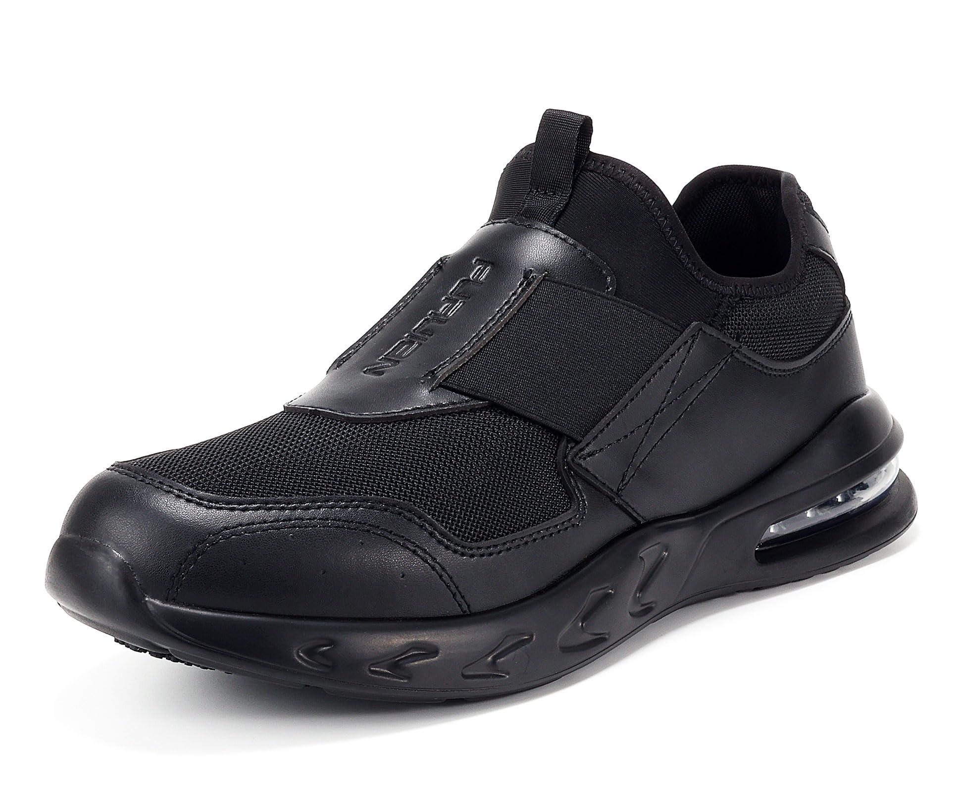 Non Slip Work Shoes for Women Men Slip on Sneakers Women Slip Resistant  Waterproof Chef Kitchen Shoes Zapatos De Trabajo para Hombres, Black