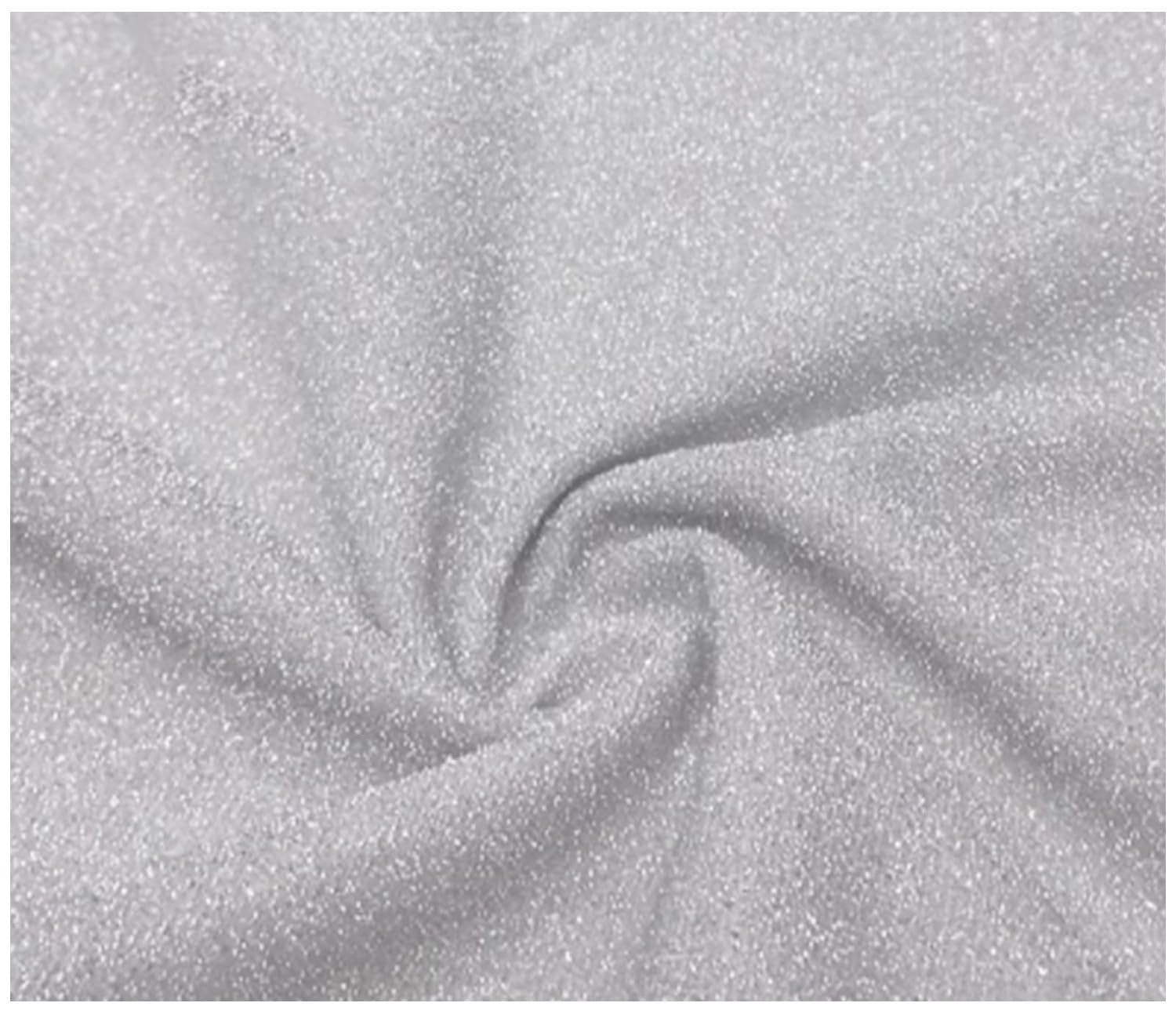 Fabric, Fashionable Glitter Starry Sky Knitted Stretch Fabric Multicolor 100cm x 150cm(14)