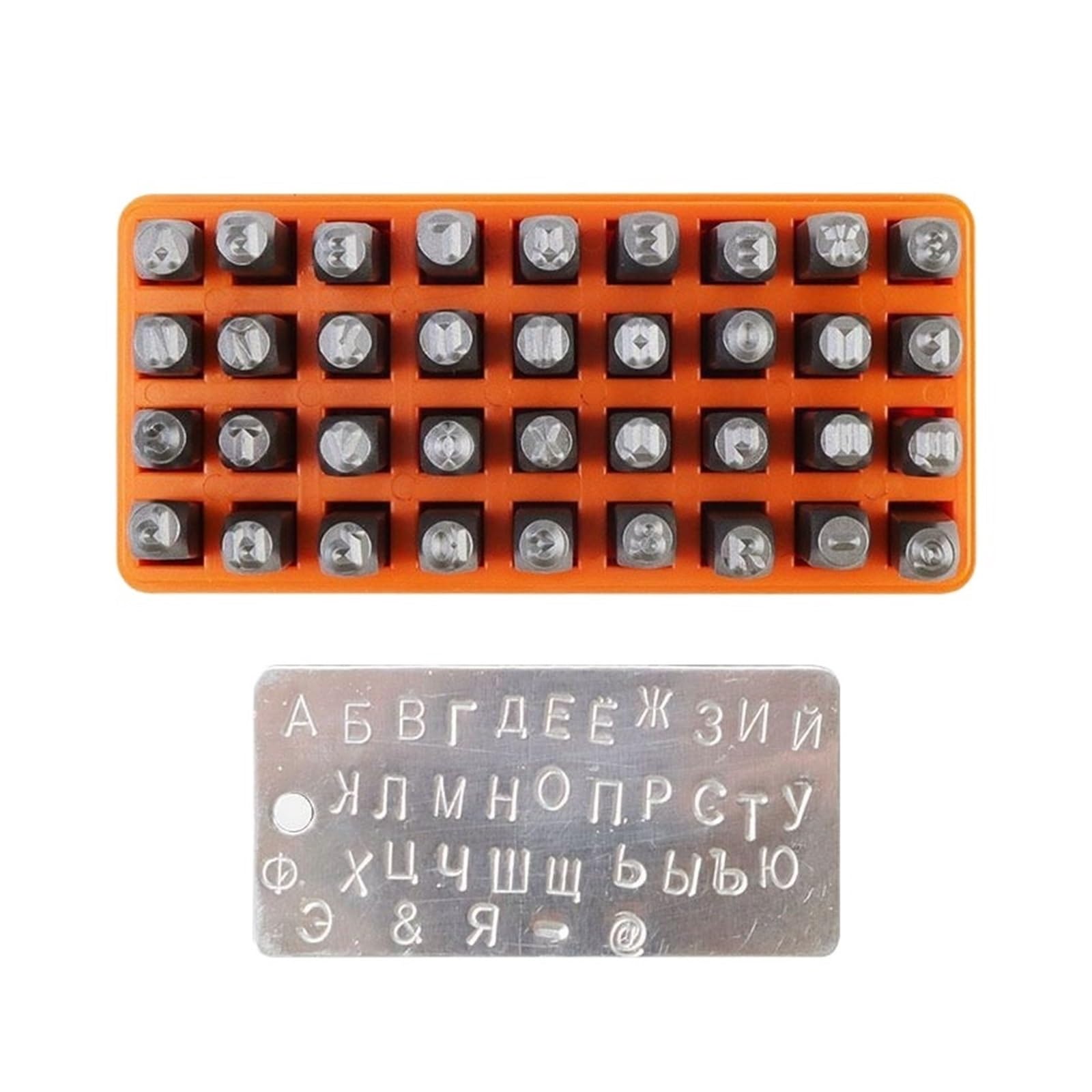 Leather Letter Stamp Set 36Pcs/Set Alphabet Metal Stamps Lettter Puncher DIY Jewerly Stamper Leather Craft Tool Steel Stamp(3.0mm Set)