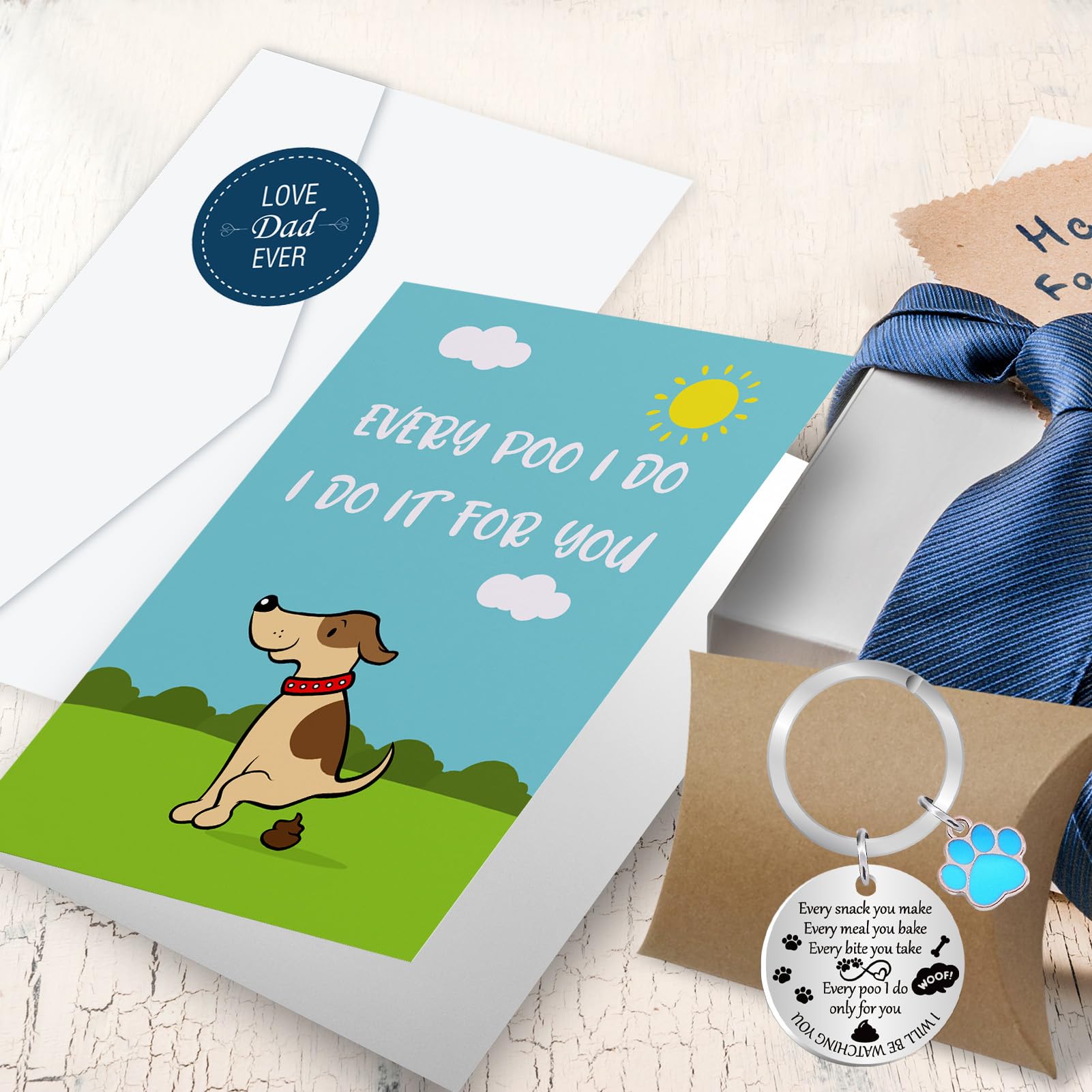 Fathers Day Card from Dog, Dog Dad Gifts, Fathers Day Dog Dad Gifts from the Dog - Image 2