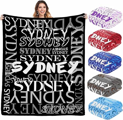 Miniatura 152 de Manta personalizada para bebés, niñas y niños con nombre, mantas personalizadas para niños, manta de bebé personalizada con nombre, artículos