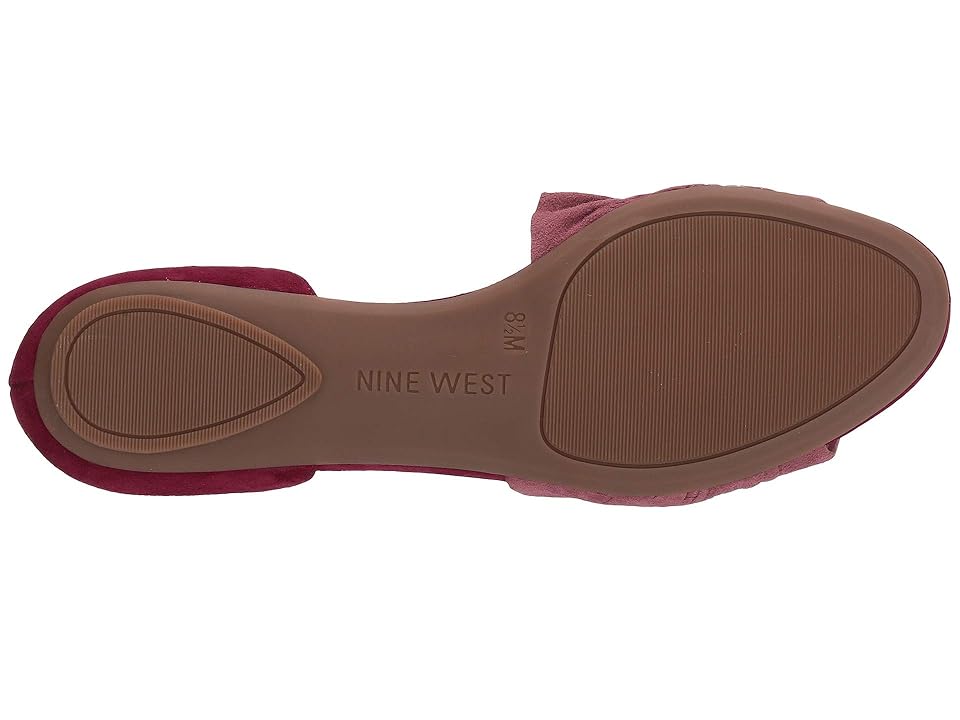 

Nine West Babealert Flat (Sweet Berry/Peony) Women's Shoes, Red