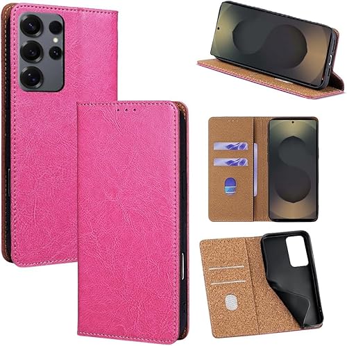For Galaxy S26 Ultra �P�[�X �{�v �蒠�^ For �M�����N�V�[S26 �E���g�� SC-53G/SCG37/SM-S948Z ���v �J�o�[ ��i ���U�[ ���u���X�^���h�@�\ �J�[�h���[ 2�� �l�C �}�O�l�b�g���� �ϏՌ� �S�ʕی� �V��