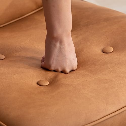 Miniatura 9 de Ya-Home Silla de escritorio giratoria moderna con reposabrazos, cómoda silla de computadora de altura ajustable con ruedas, silla de escritorio con