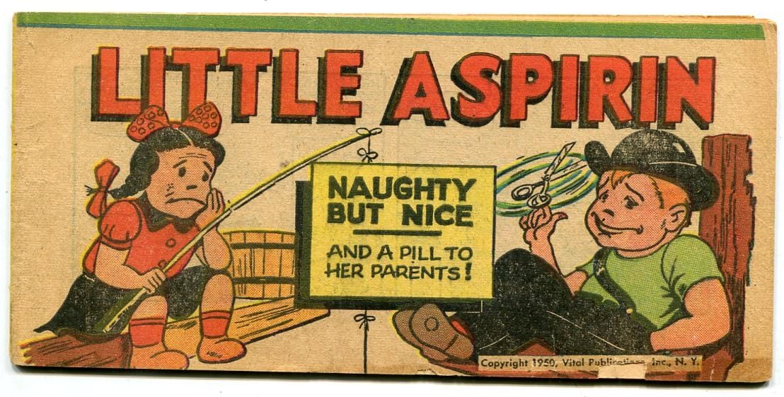 Little Aspirin Naughty but Nice promo comic Timely 1950