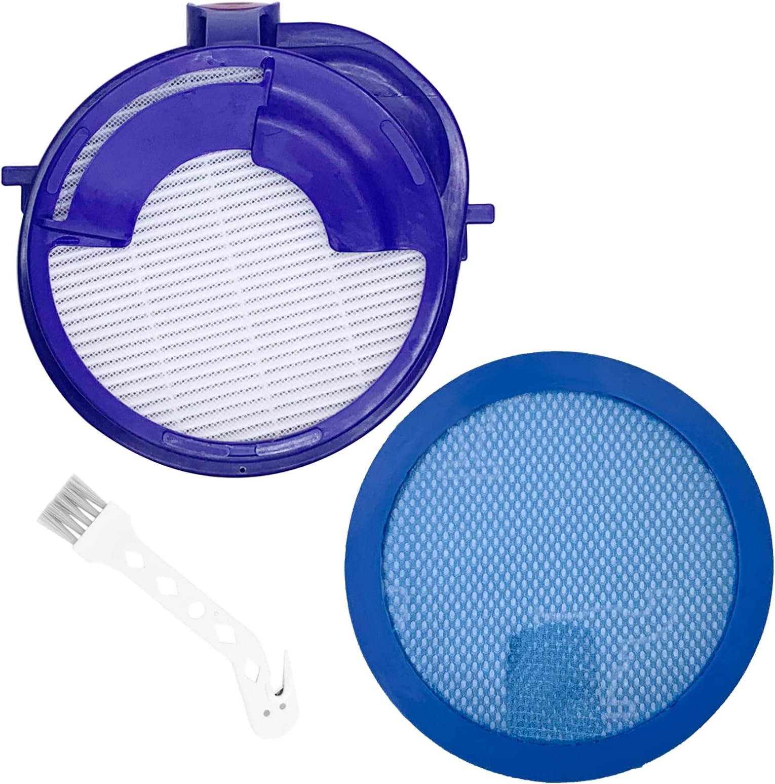 Vacuum filter kits repalcement for Dyson DC24, DC24 Animal, DC24 Multi-Floor the Ball, Part 919777-02 & 915928-12,1 Pre Motor Filter and 1 Hepa filter