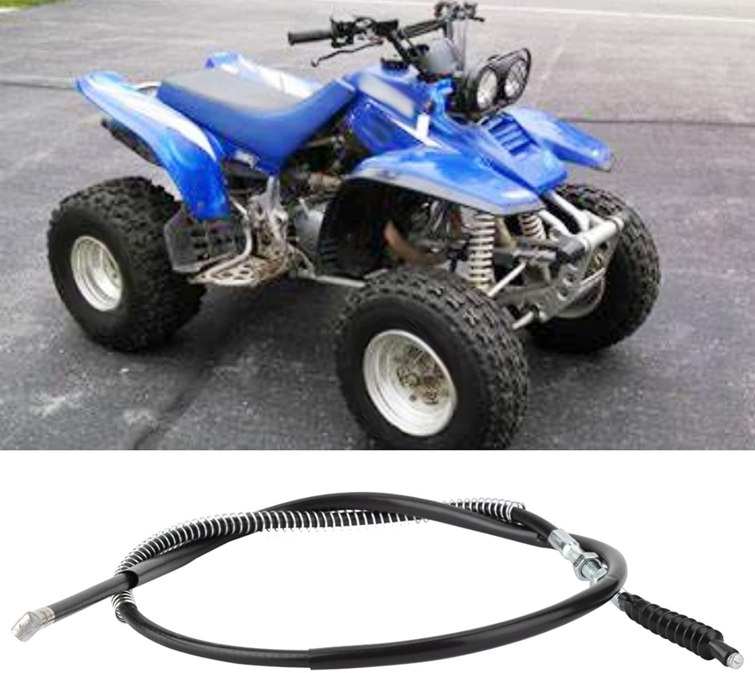 For Warrior Clutch Cable, Replacement Clutch Cable Line for Warrior 350 YFM350X, 1987-2004, Durable and Reliable with Easy Installation