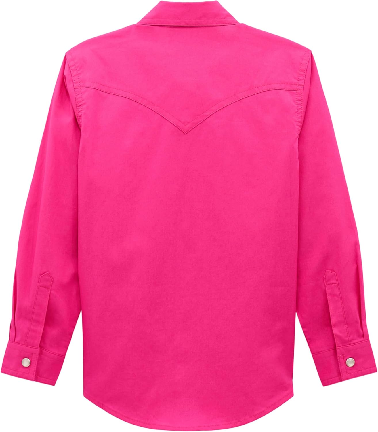 Wrangler White Girls Western Long Sleeve Top GW7001W