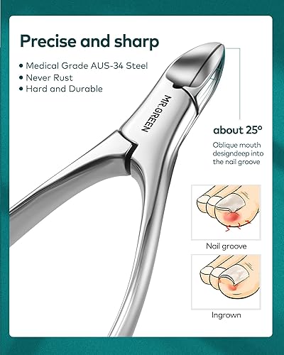 Miniatura 5 de Juego de manicura 8 en 1, kit profesional de pedicura, kit de manicura de acero inoxidable, kit de aseo portátil de viaje, herramientas de cuidado