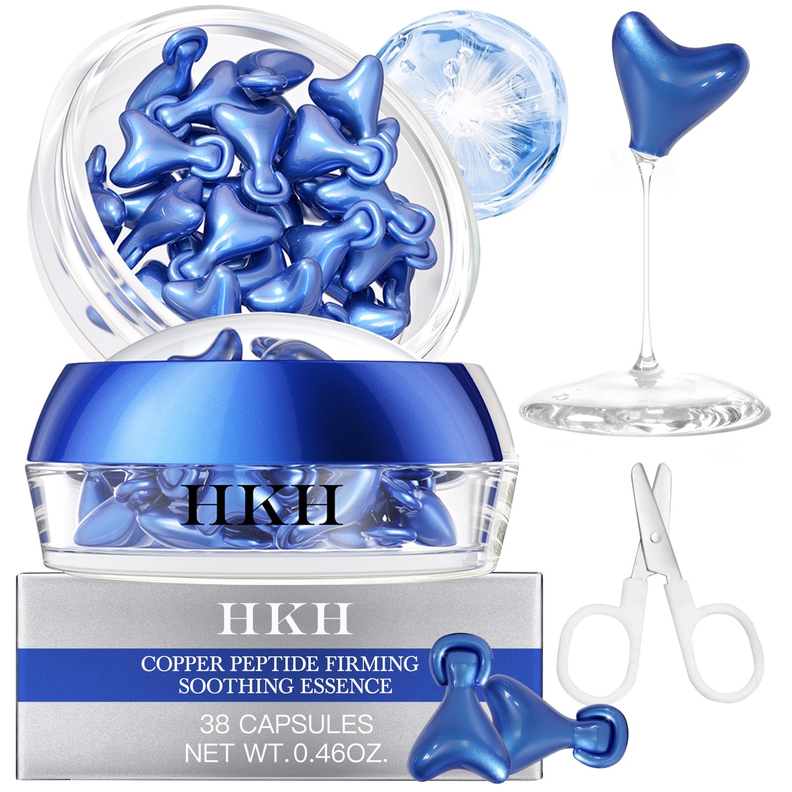 Amazon.com: HKH Copper Peptide Facial Serum: GHK-CU anti-ageing