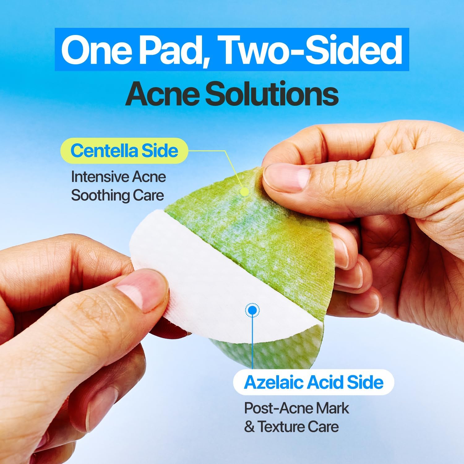 numbuzin Zero Blemish Azela Centella Balancing Dual Pads 60ea