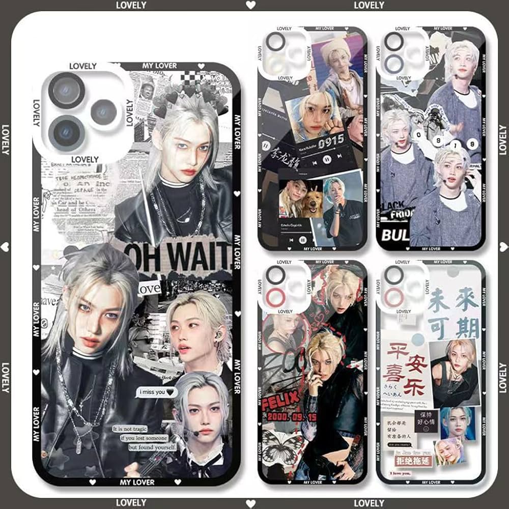 Amazon.com: Stray SKZ Kids Phone Case Felix Compatible with