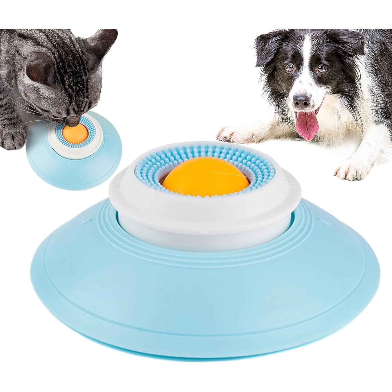Dog Cat Licks Toys for Liquid Food, Anxieties Relief Slow Feeder