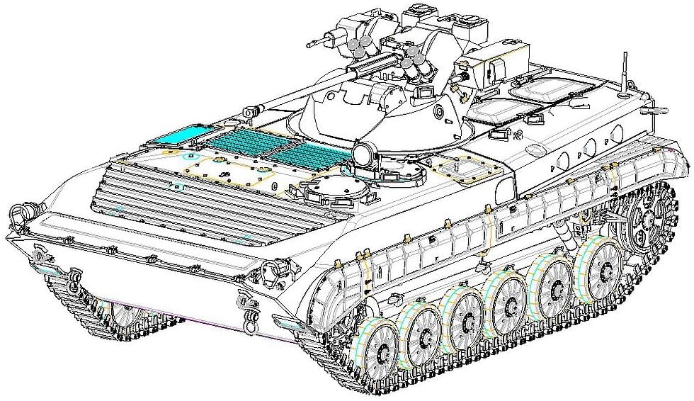 Trumpeter 1/35 BMP-1AM Basurmanin 09572