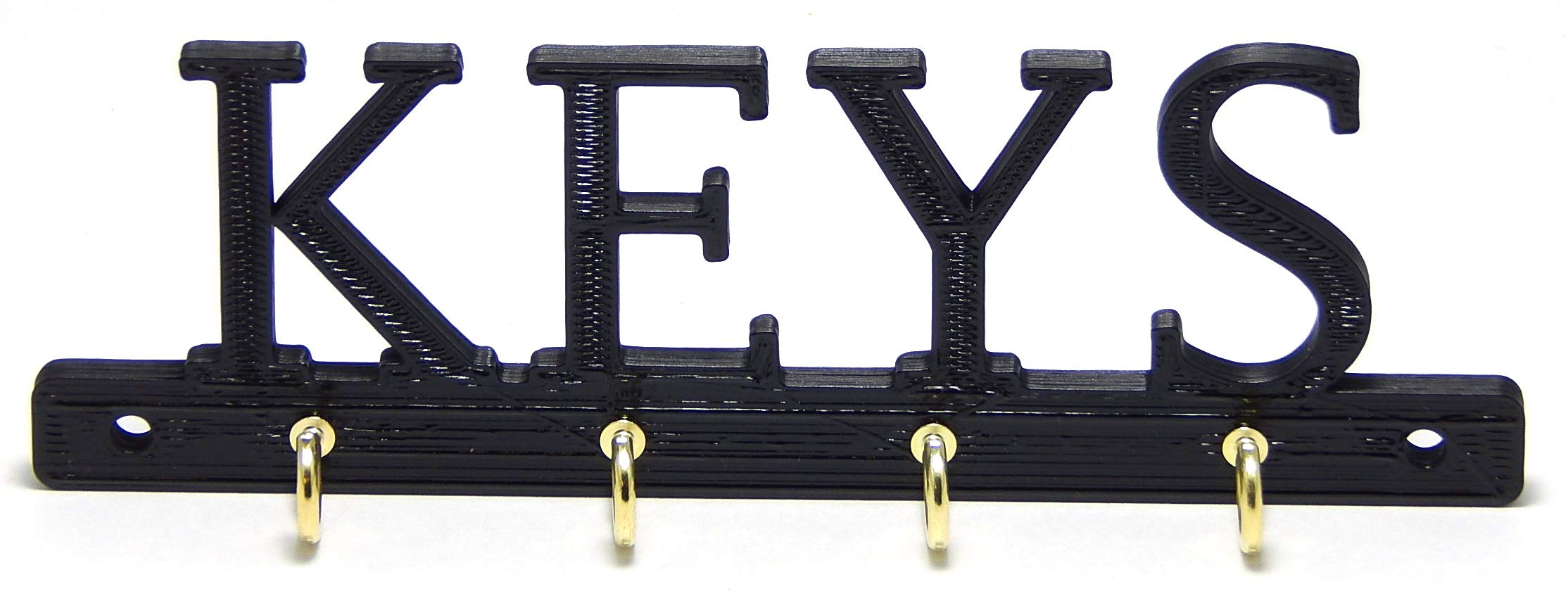 Amazon.com: Medallurgy Simple Keys Key Rack Holder Hanger Hook Keyrack ...