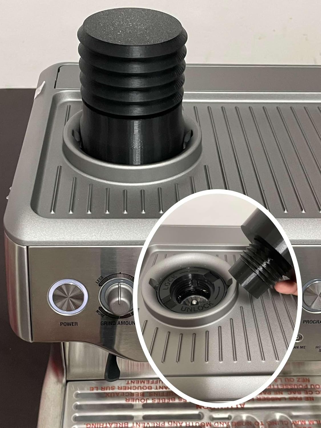 Single Dose Hopper and Bellows Upgrade Accessories for Breville Espresso Machine Compatible With Barista Express, Barista Pro, Touch and Smart Grinder Pro Coffee Grinder