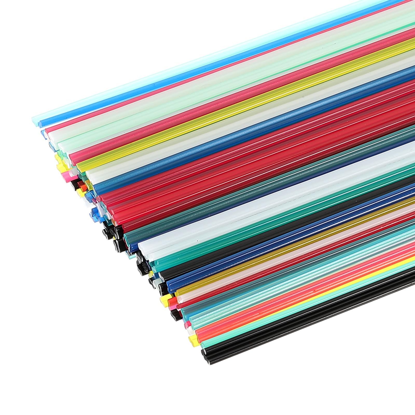 Tiges de soudure en plastique PP sourcing map de 25,4 cm multicolores | Lot de 120
