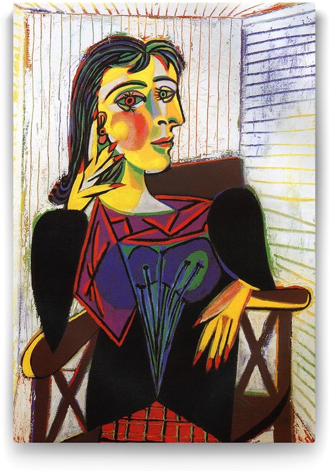 Pablo Picasso - Dora Maar Tablosu - 100x140cm