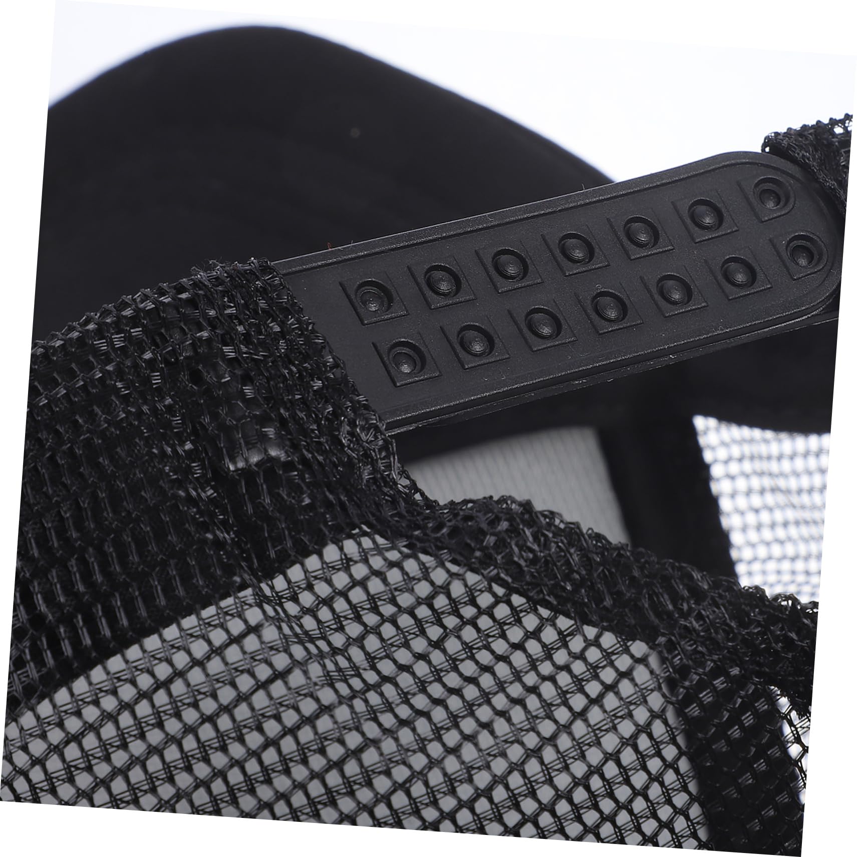 BESPORTBLE Cappello da Baseball, Cappelli per Sublimazione Vuoti e Cappello Fai in Sublimazione, 10 Pezzi in Poliestere Nero, Rete Traspirante per Pesca e Outdoor
