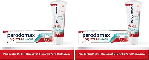 Parodontax Diş Eti + Hassasiyet & Ferahlık Diş Macunu 75 ml (2 paketi)