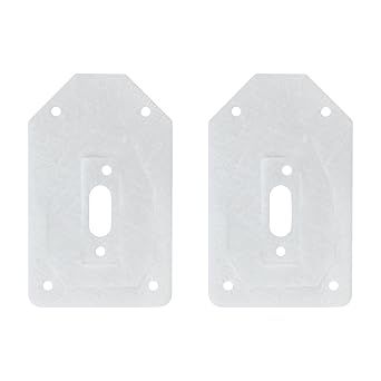eaacaa 071076 Furnace Burner Gasket - 2 Pack, Fits Suburban RV Furnace Electrode Burner Replaces 071076, 525011, 070398
