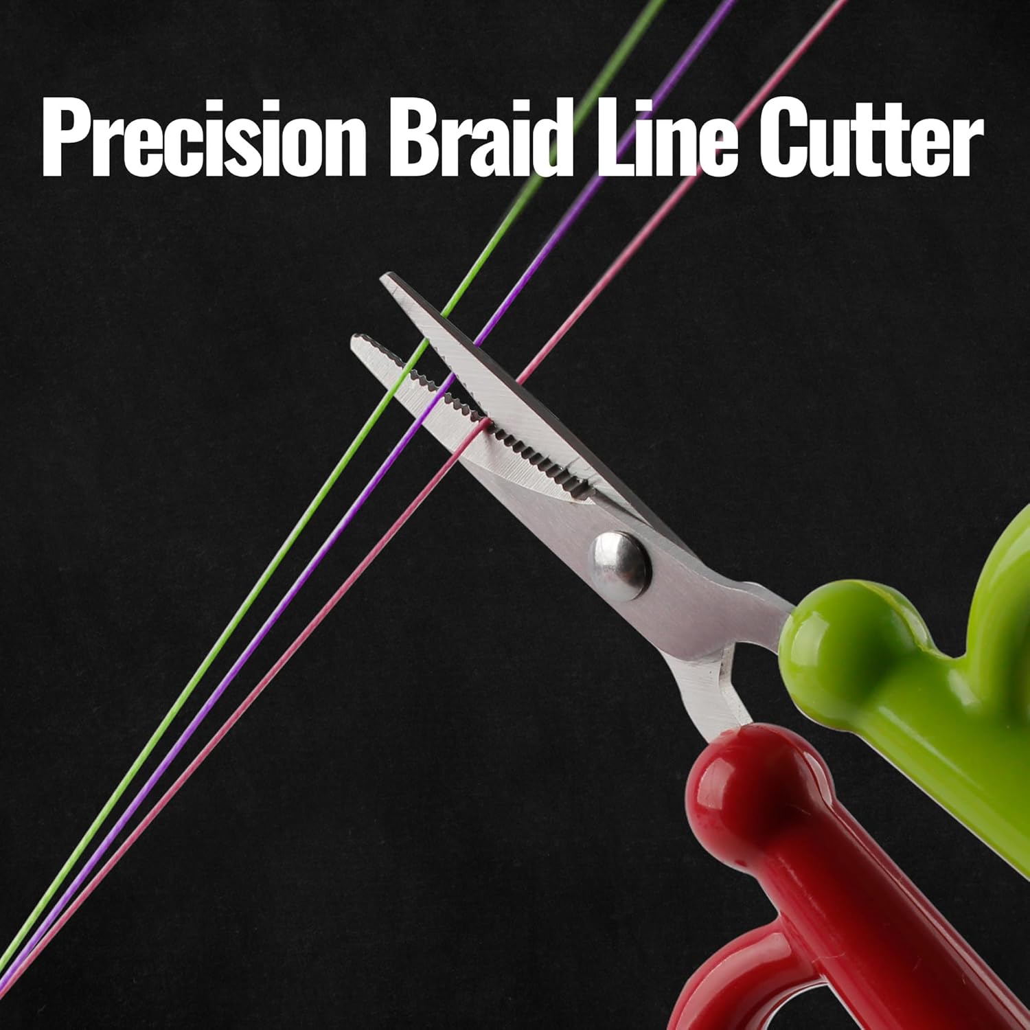 Floating Fishing Cutter & Tool Set – Stainless Steel Braid Line Scissors, Hook Remover Forceps, Anti-Loss Coil Lanyard, Split Ring Plier Kit for Saltwater Freshwater Angler - Image 6