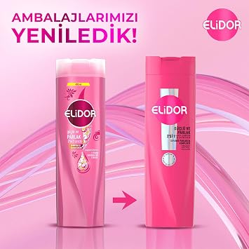 Elidor Shampoo and Hair Care Cream Strong and Shiny 400 ml