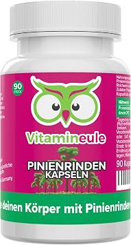 Pine Bark Extract Capsules – High Dose 500 mg OPC (95%)