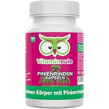 Pine Bark Extract Capsules   High Dose 500 mg OPC 95%