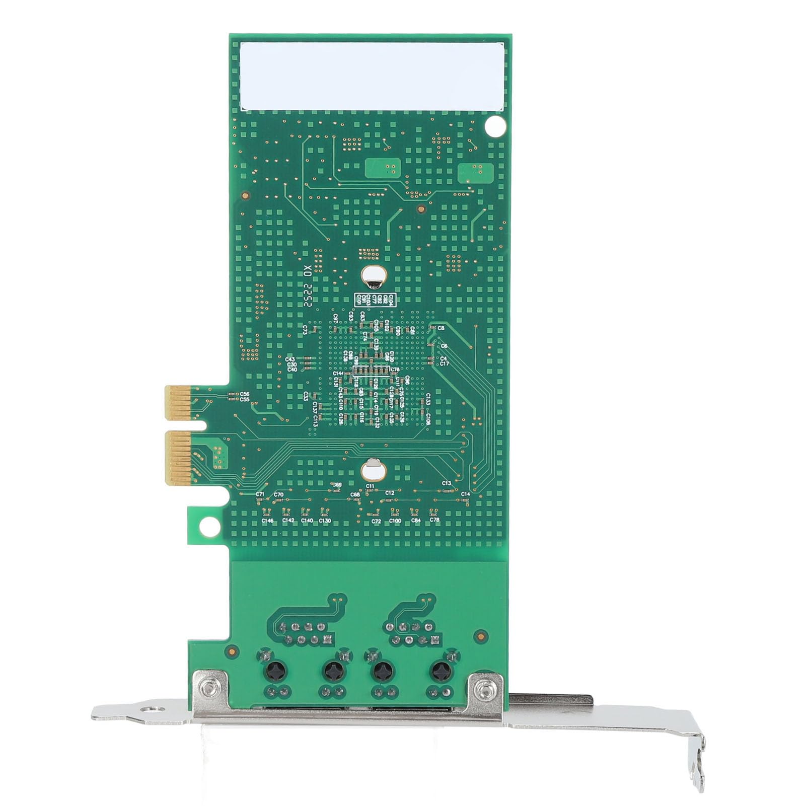 Carte Réseau RJ45, Carte Réseau Gigabit PCIE X1 Double Port 10/100/1000Mbps avec 2 Ports Ethernet RJ45 avec 4 Indicateurs LED