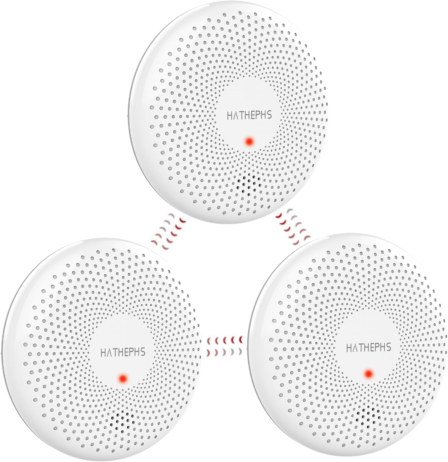 Wireless Interconnected Smoke and Carbon Monoxide Detector Comb
