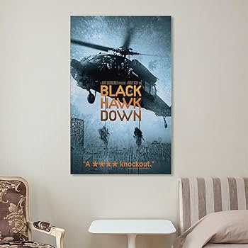 ブラックホーク・ダウン　USオリジナル映画ポスター ブラックホーク・ダウン USオリジナル映画ポスター Yahoo