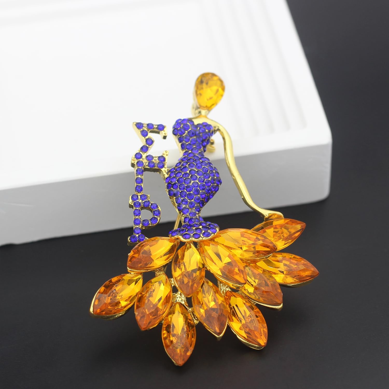 Rhinestone SGRho Brooch Pin for Women 1922 Sigmaa Gift Greek SGRho Jewelry Sorority Paraphernalia Gifts for Soror Sister - Image 6