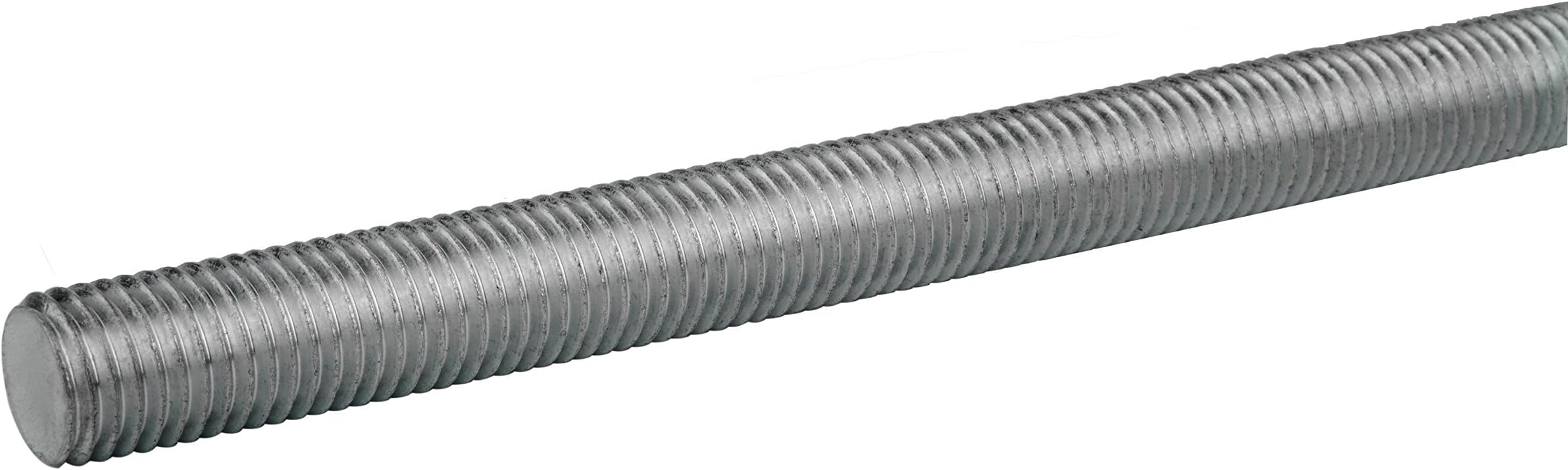 316 Stainless Steel Fully Threaded Rod - 3/8-16 Thread Size, 24 Inches Long, Right Hand Threads, Corrosion Resistant