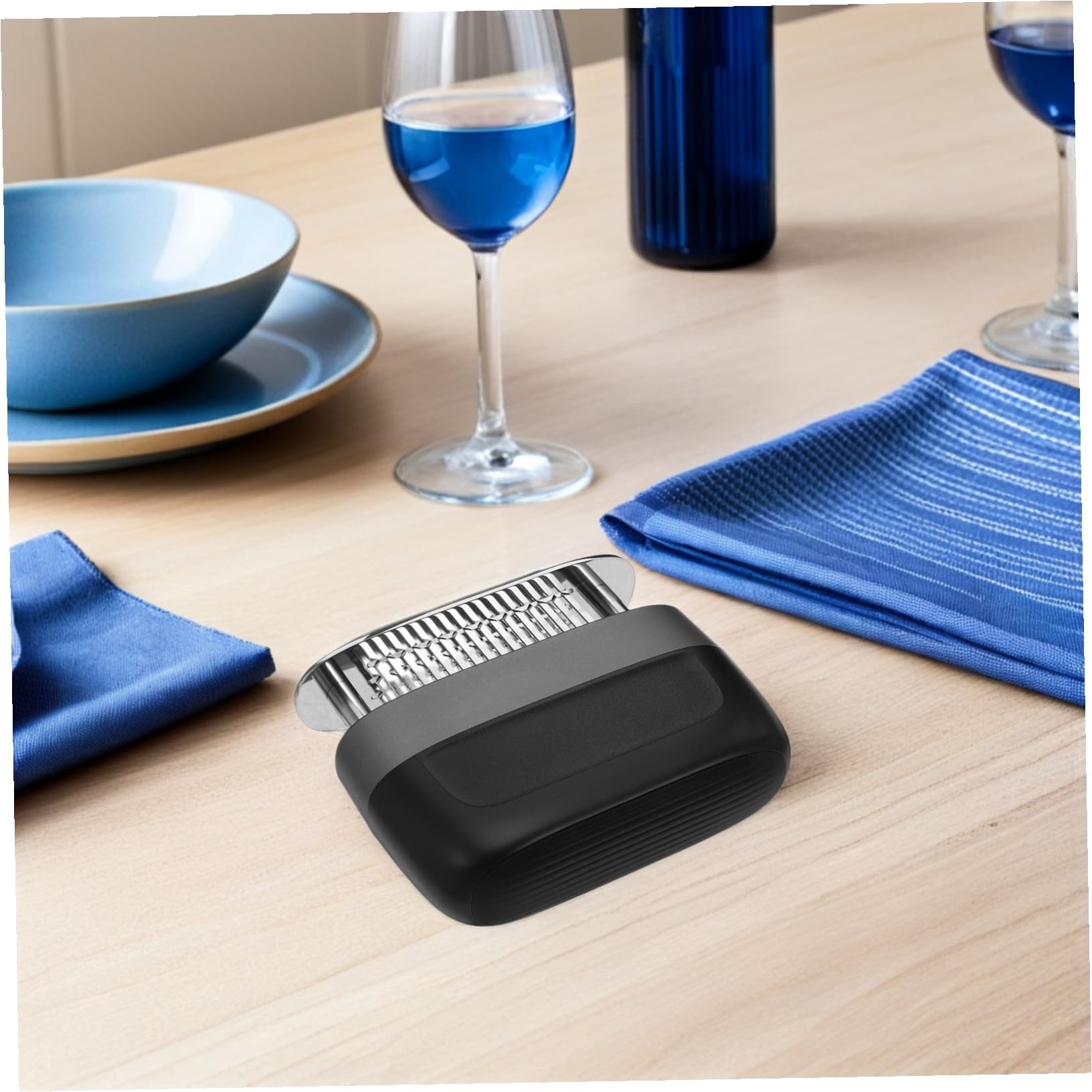 COLLBATH Herramientas para Ablandar Carne Ablandador De Carne De Acero Inoxidable