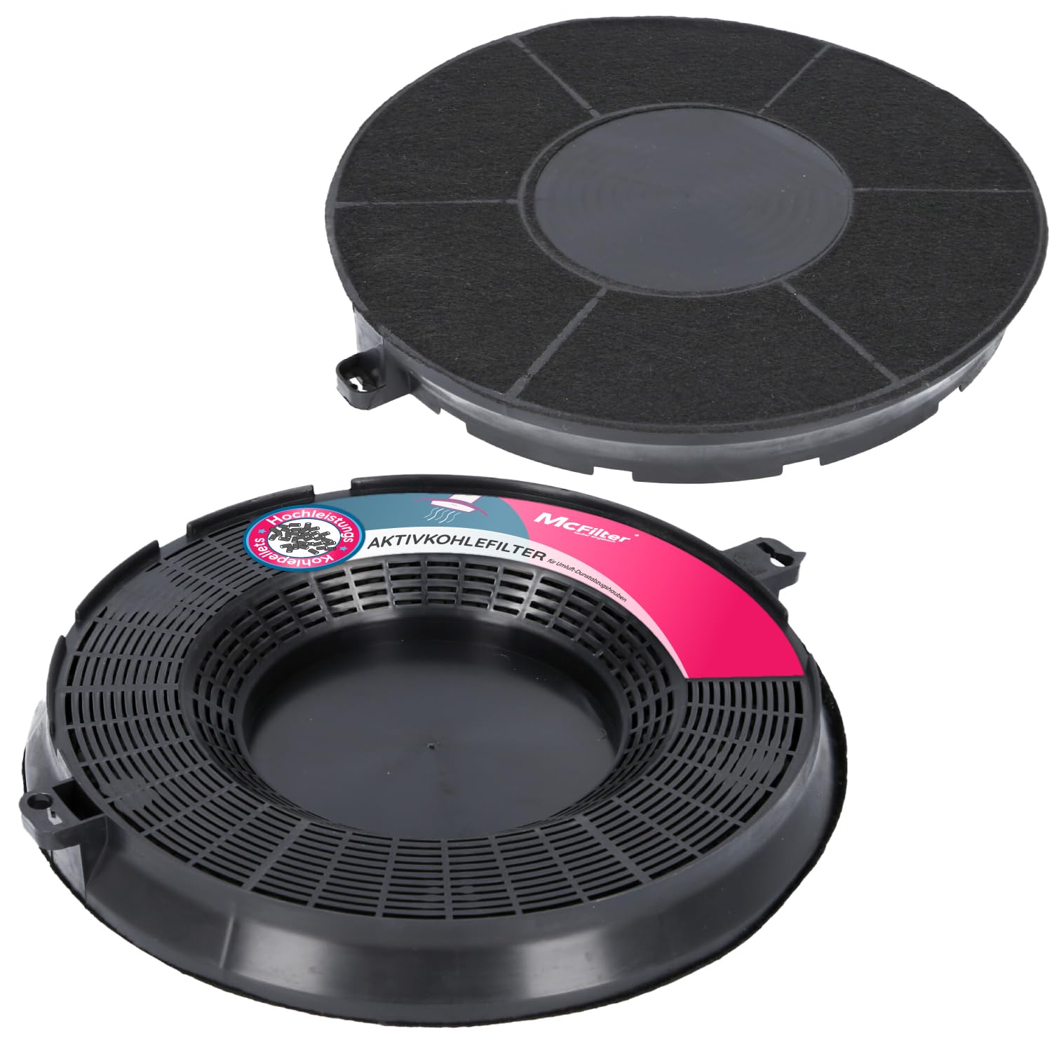 2x Filtro ai carboni attivi per cappa aspiranti adatto per filtro a carbone AEG 9029800506 + 9029793610, Elice Model Type48, Whirlpool 480122101262, IKEA Nyttig FIL900, Filtro cappa aspirante