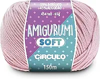 Linha Amigurumi Soft - Circulo - croche e trico (3141-Menina)