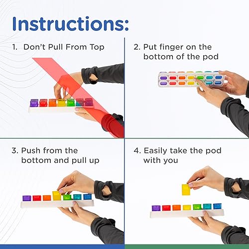 Miniatura 5 de GMS Organizador semanal de píldoras – Cápsulas de píldoras de 7 días AM/PM Pop Out para suplementos, vitaminas y medicamentos, ideal para uso diario