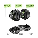 Cult Adjustable Dumbbells (Upto 24kg) for Men & Women for Fitness and Home Workout (Pack of 2) gallery image