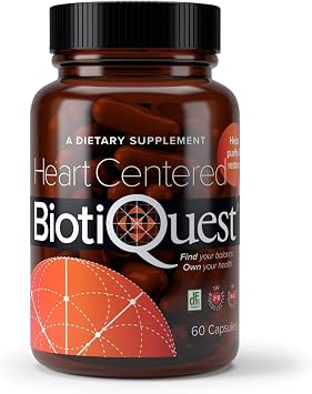 البروبيوتيك المرتكز على القلب من BiotiQuest لدعم نظام القلب والأوعية الدموية وصحة القلب، 20 مليار وحدة تشكيل مستعمرة، غير معدلة وراثيًا، وخالية من الجلوتين، 60 كبسولة