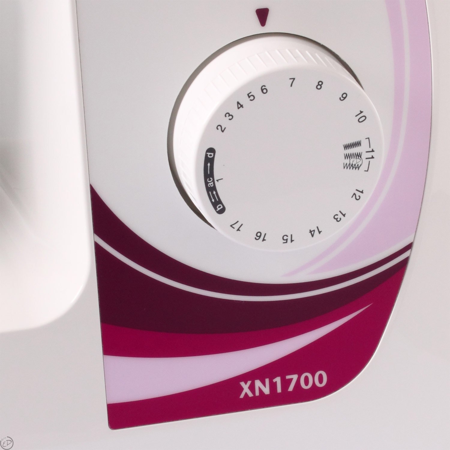 Brother XN1700 Macchina da Cucire, con portarocchetto Superiore, 17 programmi di Cucitura