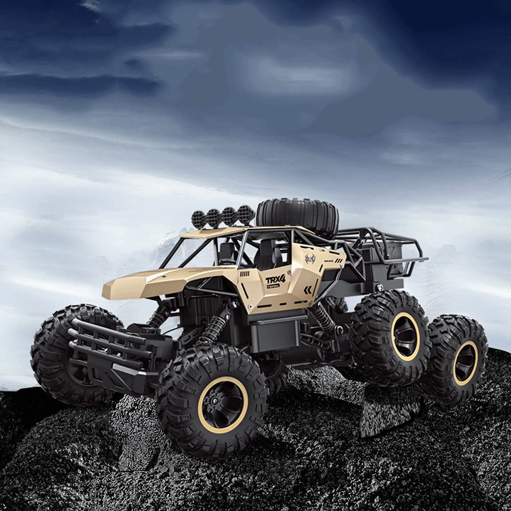 Buggy RC all-Terrain, Camion RC A Quattro Motrici A 6 Ruote, Veicolo RC da Arrampicata Ad Alta velocità da 2,4 GHz, Macchinina Ad Assorbimento degli Urti Indipendente, Regali di Compleanno per