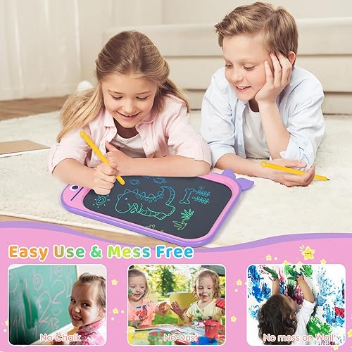 Miniatura 3 de Tableta de escritura LCD para niños, tableta de dibujo de 10 pulgadas, tableta de escritura para niños pequeños, regalo para niños de 3, 4, 5, 6, 7