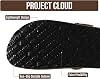 Project Cloud 100% Cuero Genuino Zuecos con Plantilla para Mujer Sandalias 7